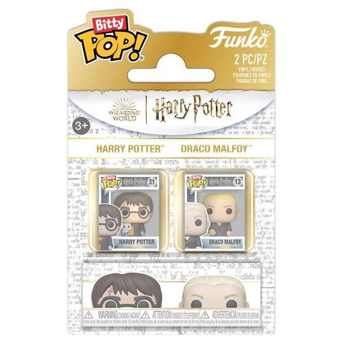 Figurine Funko Pop - Harry Potter - Harry Potter & Draco Malfoy - Bitty Pop Pack (88916)