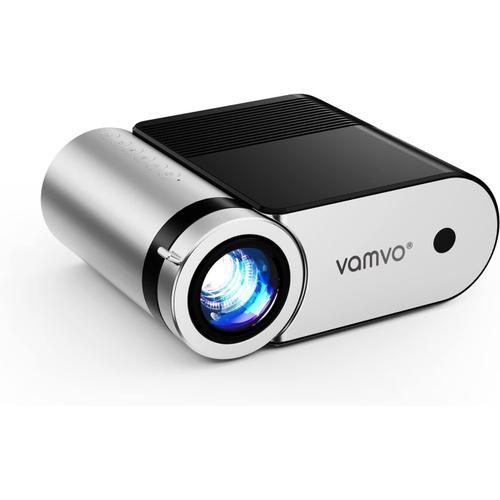 Projector, Mini Projecteur Portable Full HD 1080P, Mini Videoprojecteur  Multimédia Home Cinéma, Retroprojecteur