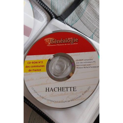 Cd-Rom Généalogie Facile Hachette N°2