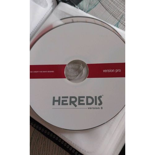 Cd-Rom Heredis 8. Version Pro.