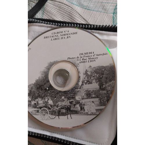 Cd-Rom N°6. Généalogie. Bretagne. Normandie