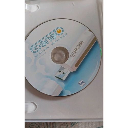 Cd-Rom Généalogie Geneo Le Baladeur Généalogique