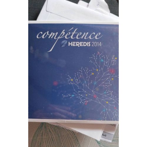 Cd-Rom Généalogie. Heredis 2014. Compétence