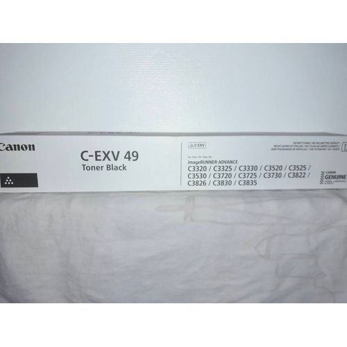 CANON C- EXV 49 toner Black noir