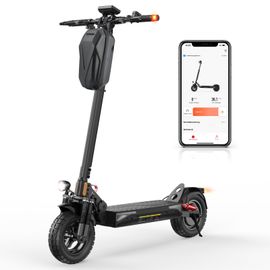 Trottinette Électrique Isinwheel T4 Certifiée Abe, Batterie 1000 W 48 V 12,5 Ah, Trottinette Tout-Terrain Adulte 10 Pouces Avec Contrôle Par Application