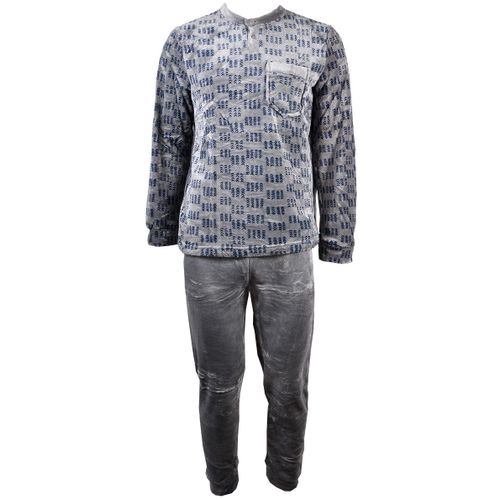 Pyjama Homme Polaire Eco 2540 Gris