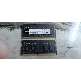 2 BARETTES 16Gb RAM LEXAR PC4-3200AA-SA2 1,2V