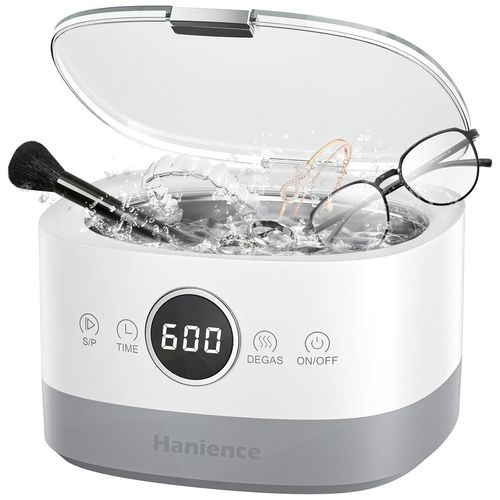 Nettoyeur à Ultrasons pour bijoux et lunettes Hanience