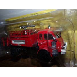Camion Citerne Sides Renault Saviem Ixo Hachette Marin Pompier Fire Truck 1:43-Hachette