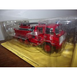 Berliet Type Ff 6x6 Fourgon Pompe Pompier Camion Fire Truck 1:43 Ixo Hachette-Hachette