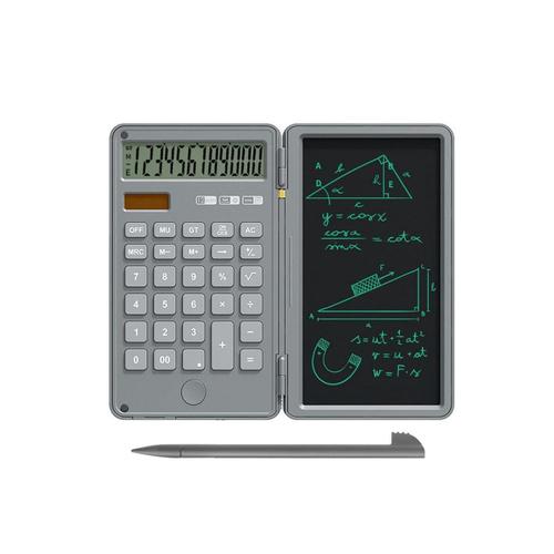 Calculatrice Avec Bloc-Notes Calculatrices Portables ¿¿ 12 Chiffres Avec Stylet Planche ¿¿ Dessin ¿¿Lectronique Pour Bureau ¿¿Tudiant