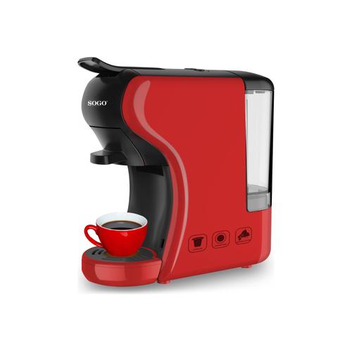 SOGO CAF-SS-5675-R - Machine à café - 19 bar - rouge