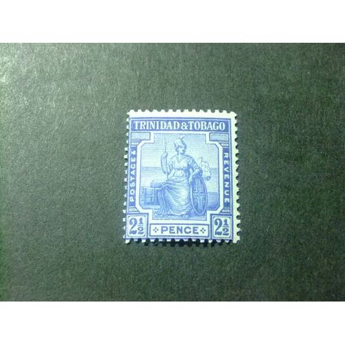 51 Trinidad, Tobago, Colonie Britannique 1913-1918 / Britannia / Yvert 80 Timbres-Poste, Filigranés, Multiples Ca