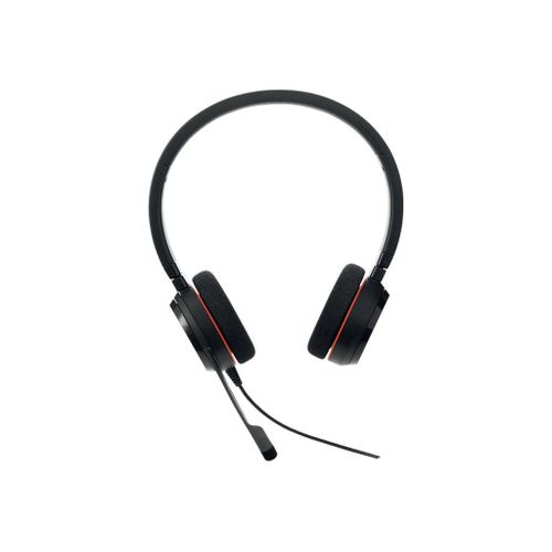 Jabra Evolve 20 UC stereo - Micro-casque - sur-oreille - filaire - USB