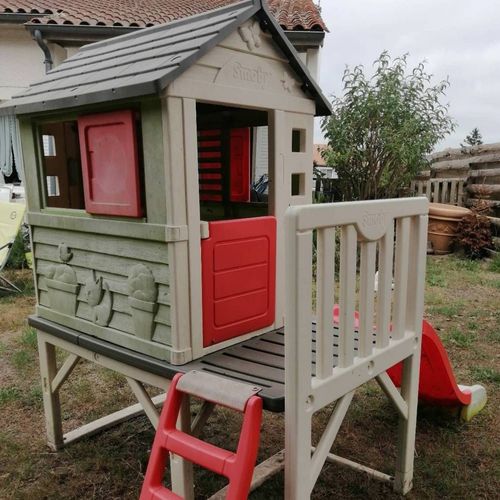 Maisonnette Smoby Pour Enfant Avec Toboggan
