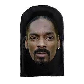 Masque Facial Complet En Maille Visuelle - Cosplay - Snoop Dog - Taille 38x24cm