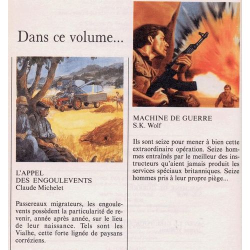 L'appel Des Engoulevents - Machine De Guerre - Avec Le Ciel Pour Seul Toit - Le Puma Blanc
