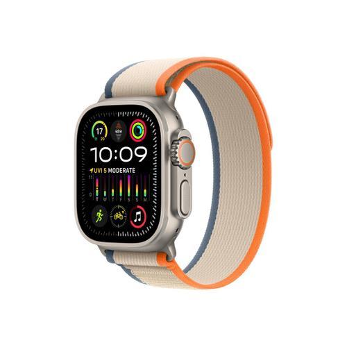 Apple - Boucle Pour Montre Intelligente - 49 Mm - Taille M/L - Orange, Beige