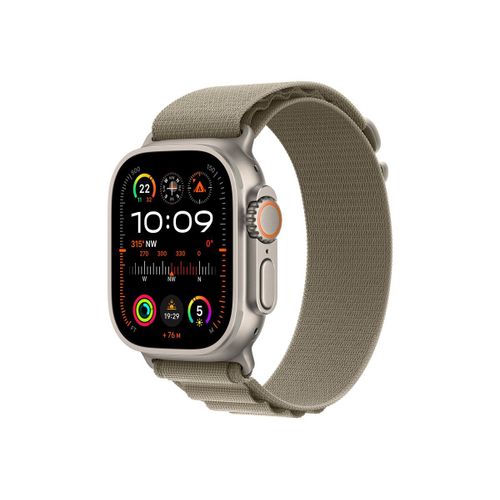 Apple - Boucle Pour Montre Intelligente - 49 Mm - Taille Medium - Olive