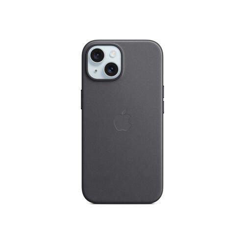 Apple - Coque De Protection Pour Téléphone Portable - Compatibilité Avec Magsafe - Microvolume, Tissu Fin - Noir - Pour Iphone 15