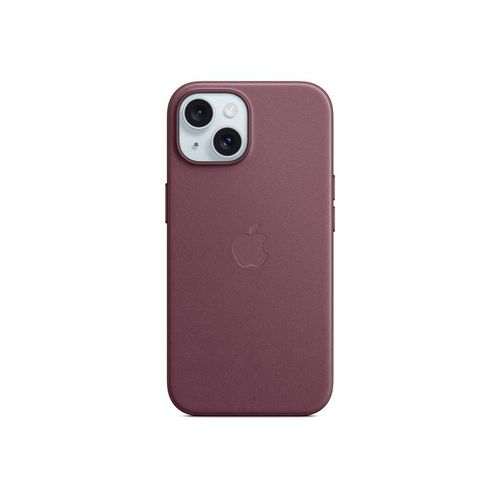 Apple - Coque De Protection Pour Téléphone Portable - Compatibilité Avec Magsafe - Microvolume, Tissu Fin - Mûre Blanche - Pour Iphone 15