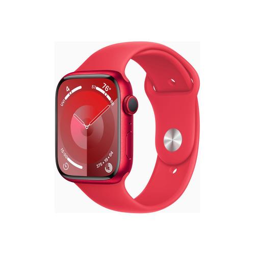 Apple Watch Series 9 Gps - (Product) Red - Boîtier Aluminium 45 Mm Rouge - Bracelet S/M