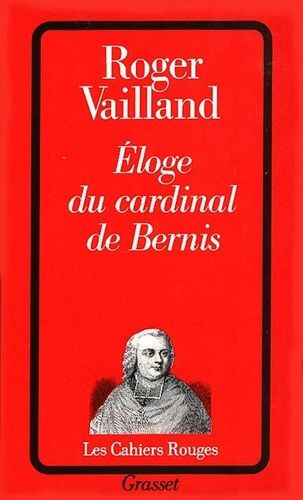 Éloge Du Cardinal De Bernis