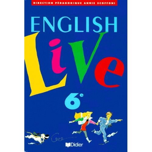 Anglais 6eme English Live