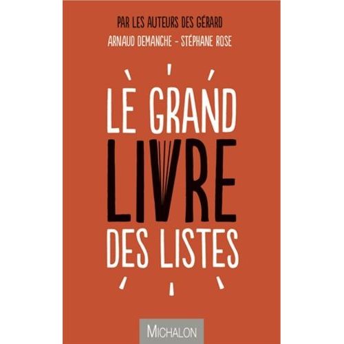 Le Grand Livre Des Listes