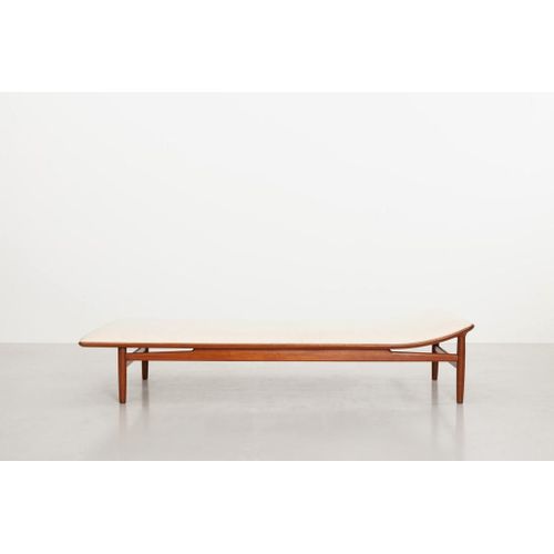 Daybed/ Méridienne De Kurt Østervig Modèle 311 (Danemark) En Teck