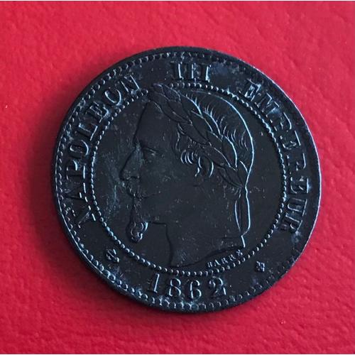 2 Centimes - Napoleon I I I - 1862 Bb - France - Sup