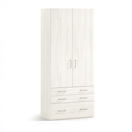 Armoire 2 Portes 2 Tiroirs 1 Caisson 84,1 X 57,5 X 240 Cm