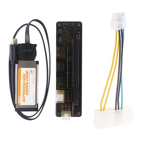 Station D'Accueil pour Carte Vidéo PCI E EXP GDC Station D'Accueil pour Ordinateur Portable Externe Carte Graphique Adaptateur pour Ordinateur Portable avec Câble Expresscard