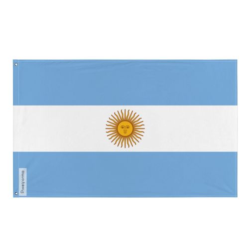 Drapeau de l'Argentine en polyester 90x150cm