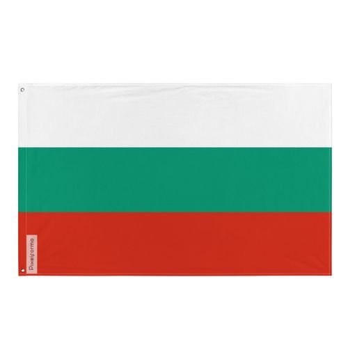Drapeau de la Bulgarie en polyester 90x150cm