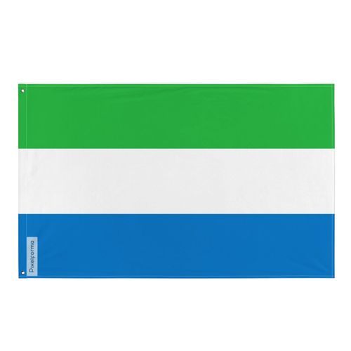 Drapeau de Sierra Leone en polyester 90x150cm