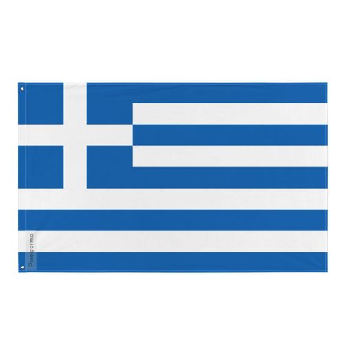 Drapeau de la Gr ce en polyester 90x150cm