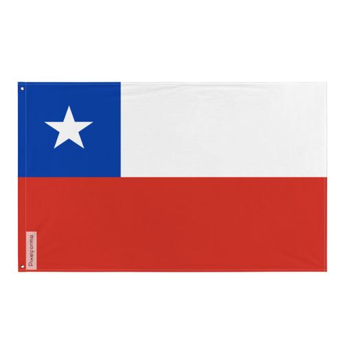 Drapeau du Chili en polyester 90x150cm