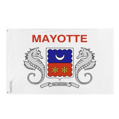 Drapeau de Mayotte en polyester 90x150cm