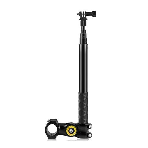 Moto Vélo Guidon Fixation Téléphone Caméra Support Adaptateur & Support Monopode pour Insta 360 X3/ONE X2/ONE R