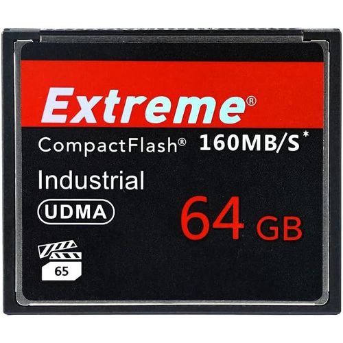 Extreme Carte Mémoire Compact Flash 64 Go, Carte Cf Haute Vitesse Vitesse Udma Jusqu'À 160 Mo/S Appareil Photo Reflex Cartes Mémoire 64 Go[SDC631531]