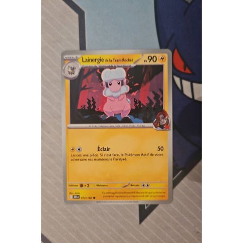 Carte Pokemon Lainergie De La Team Rocket Commune 073/182 Ev10 Nm Fr Pokefantasyy