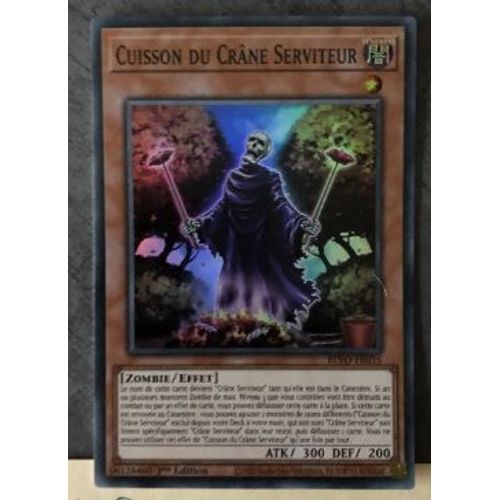 Yu Gi Oh Blvo Fr035 Cuisson Du Crane Serviteur Super Rare