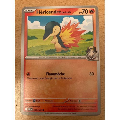 (1155) Héricendre De Luth 32/182 Pokemon 