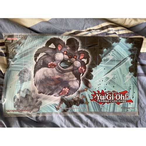 U Gi Oh Tapis / Playmat Time Wizard Super Méga Agile Hamster