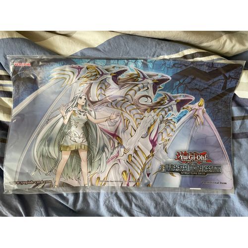 Yu Gi Oh Playmat / Tapis De Jeu - Blue-Eyes White Destiny