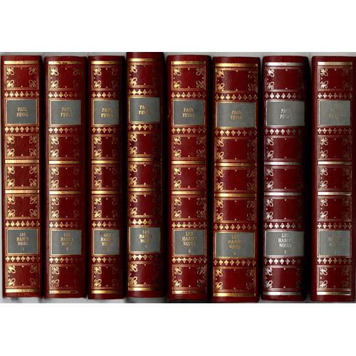 Feval, Les Habits Noirs, Série Complète Des 8 Volumes