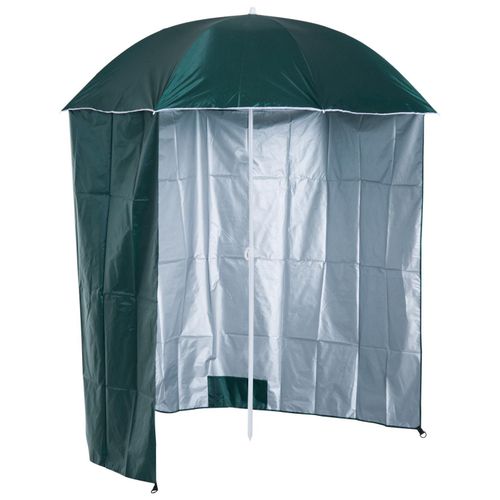 Parasol De Plage ? 2,2 X 2,2h Cm Protection Upf 50 + Sac Transport, Sardines Et Lestage Int?Gr?S Vert Fonc?