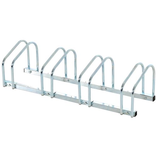Râtelier 4 Vélos Dim. 110l X 33l X 27h Cm Acier Galvanisé