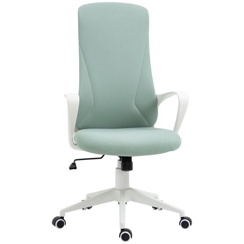 Fauteuil De Bureau Manager Ergonomique Polyester Vert D'eau